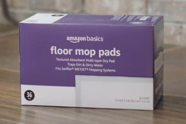 Amazon Basics Floor Mop Pads 36-Pack Only $6.97 Shipped (Reg. $14) | Works w/ Swiffer WetJet