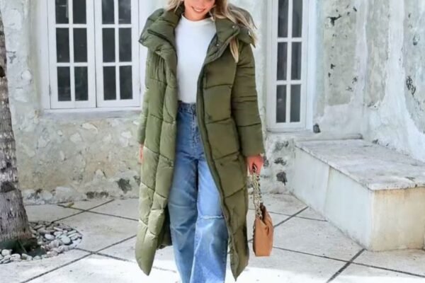 Long Puffer Coat Just $32 Shipped on Amazon | Designer Look for Over $150 Less!