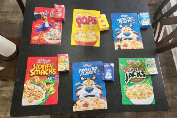 Kellogg’s Cereal Box Puzzles 6-Pack Just $9.97 on Amazon | Fun Stocking Stuffers!