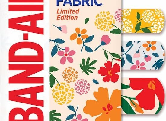 Band-Aid Flexible Fabric Adhesive Bandages 30-Count (Wildflower) only $1.76 shipped!