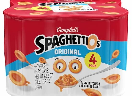 SpaghettiOs Original Canned Pasta (Pack of 4) only $3.32 shipped, plus more!