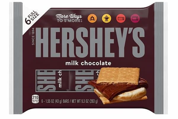 Hershey’s Milk Chocolate Candy Bars 6-Count only $4.73 shipped!